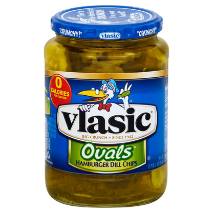 Vlasic Hamburger Dill Chips 24 oz