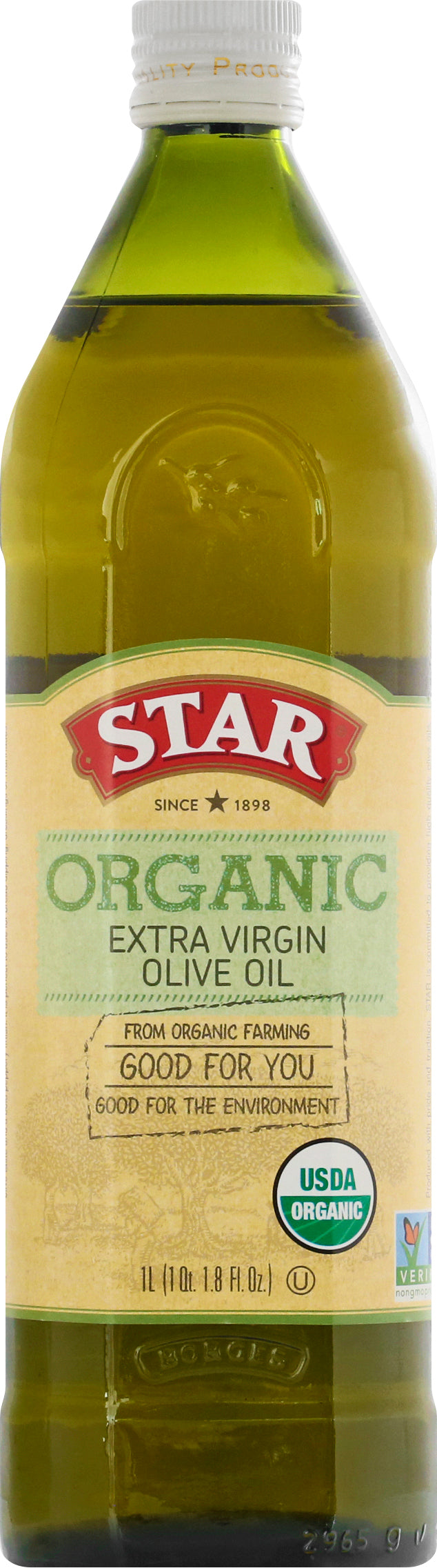 Star Organic Extra Virgin Olive Oil 1 lt
