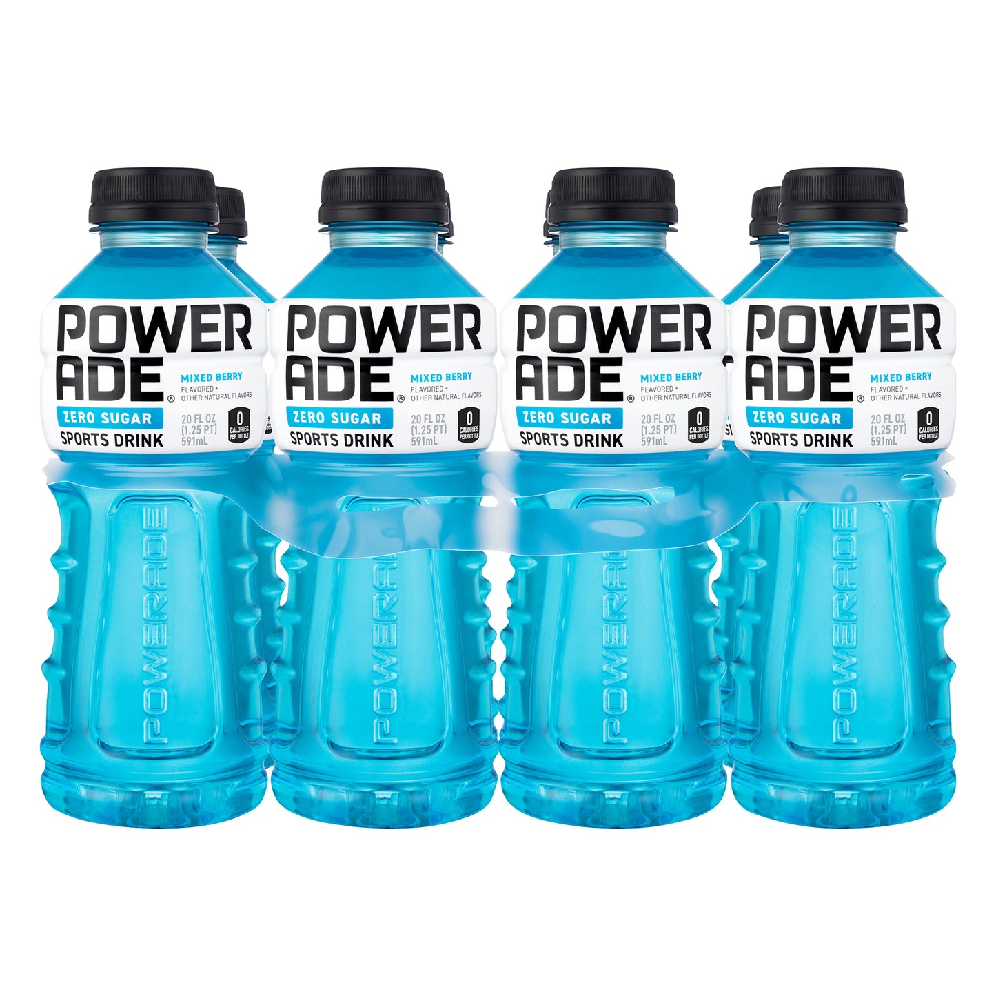 Powerade Zero Sugar Mixed Berry Sports Drink 8 ea