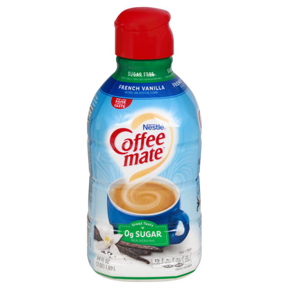 Coffee Mate Sugar Free French Vanilla Coffee Creamer 64 oz