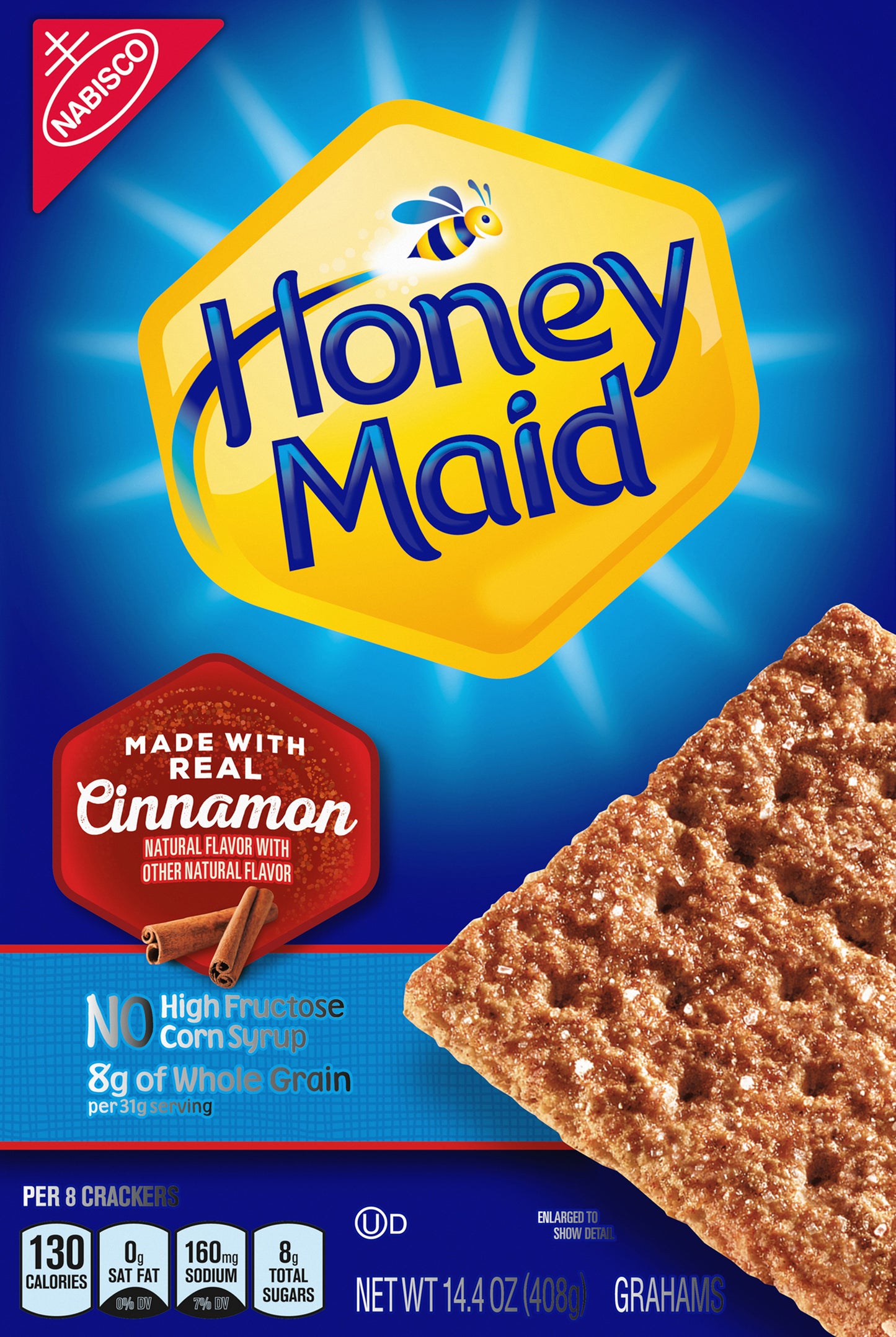 Honey Maid Cinnamon Grahams 14.4 oz