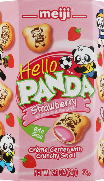 Hello Panda Bite Size Strawberry Cookies 2.1 oz