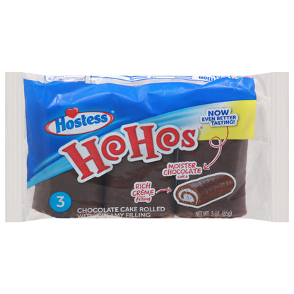 Hostess HoHos Chocolate Cake Rolled with Creamy Filling 3 oz