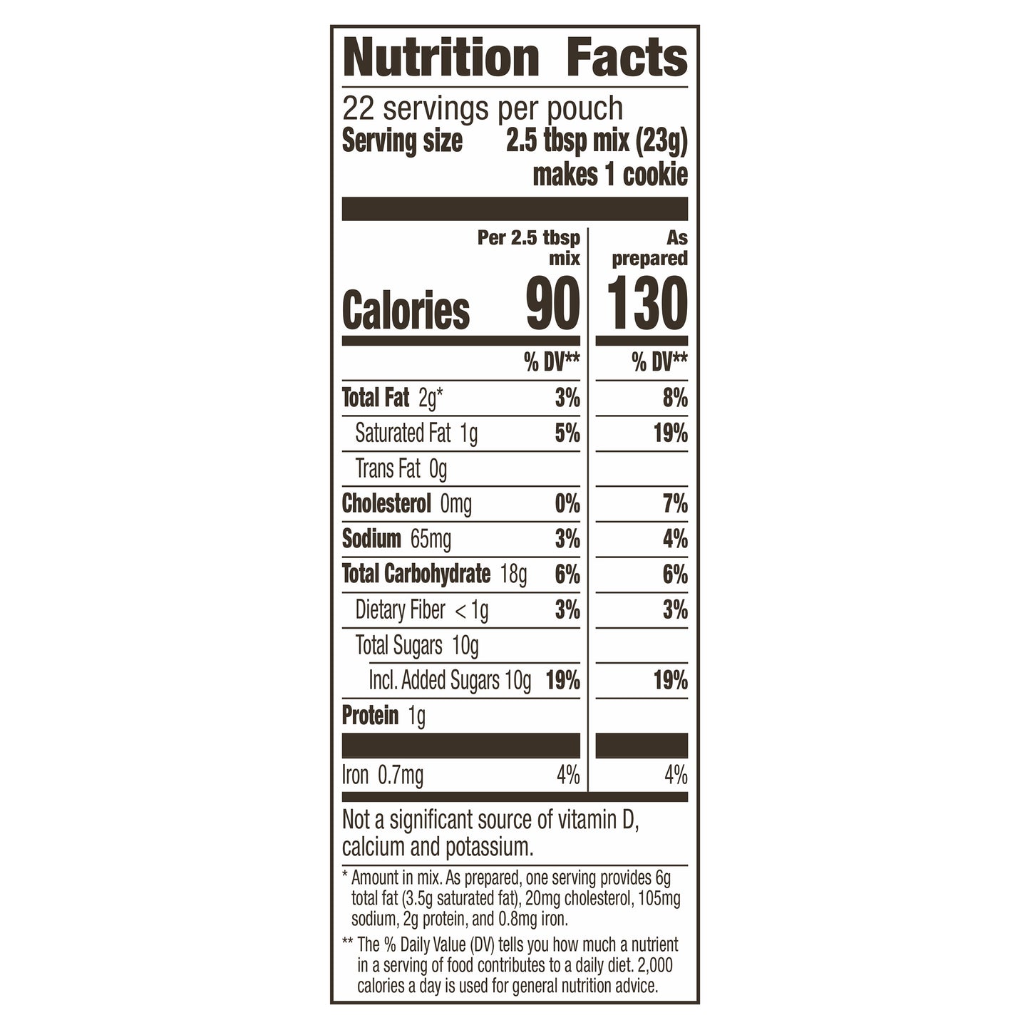 Betty Crocker Oatmeal Chocolate Chip Cookie Mix, 17.5 oz