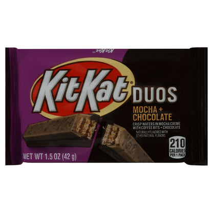 Kit Kat Duos Mocha + Chocolate Crisp Wafers 1.5 oz