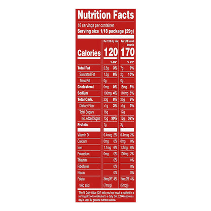 Duncan Hines Family Size Dark Chocolate Fudge Brownie Mix 18.2 oz