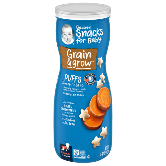 Gerber Snacks for Baby Sweet Potato Puffs 1.48 oz