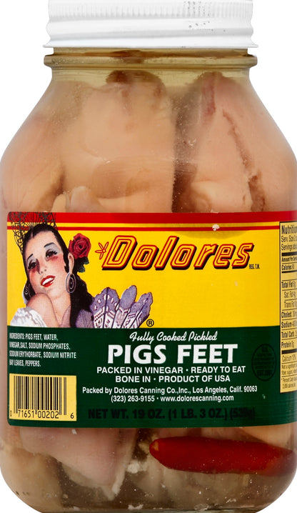 Dolores Pigs Feet 19 oz