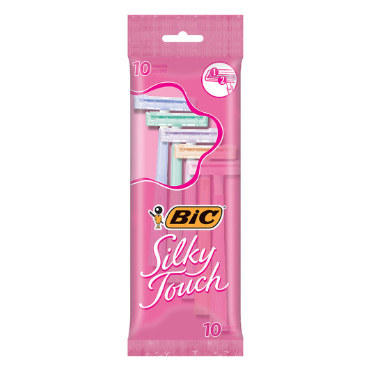 BiC Silky Touch 10 Pack Shavers 10 ea