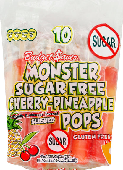 Budget Saver Monster Pops 10 ea