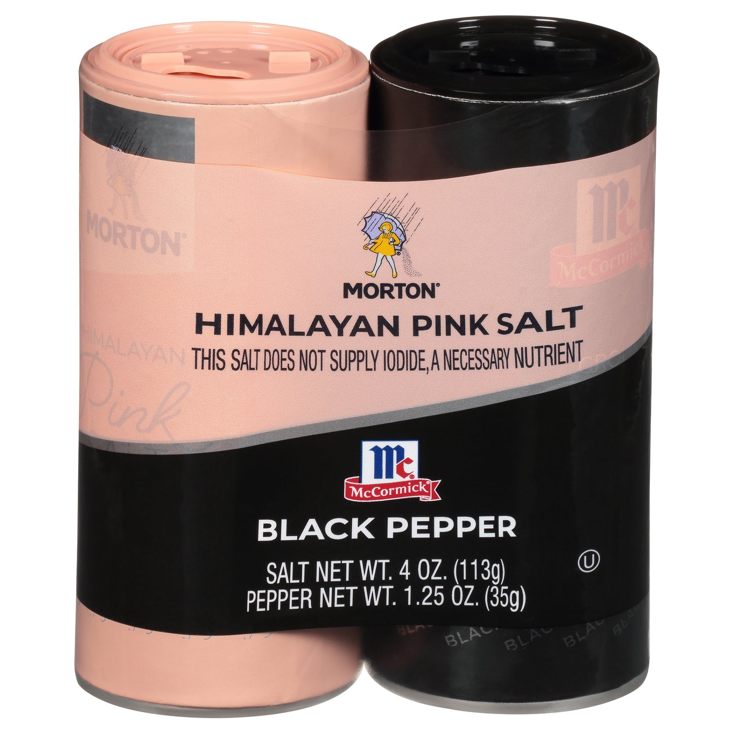 Morton Himalayan Pink Salt & Black Pepper 1 ea