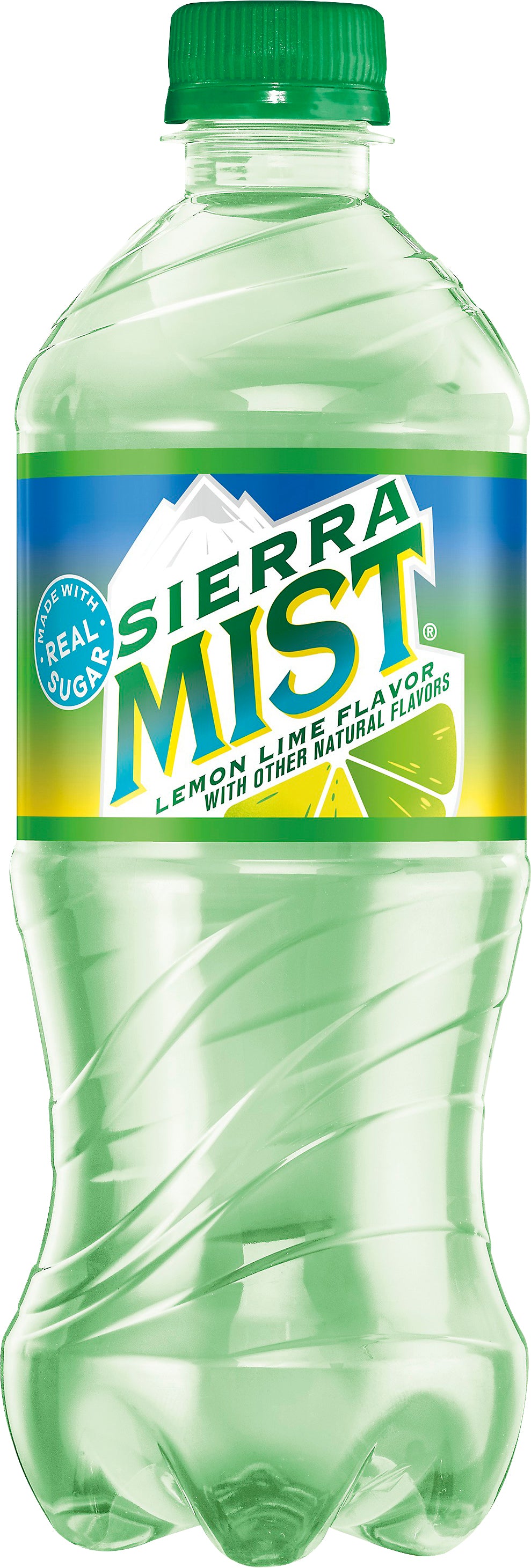 Sierra Mist Caffeine Free Lemon Lime Flavor Soda 20 oz