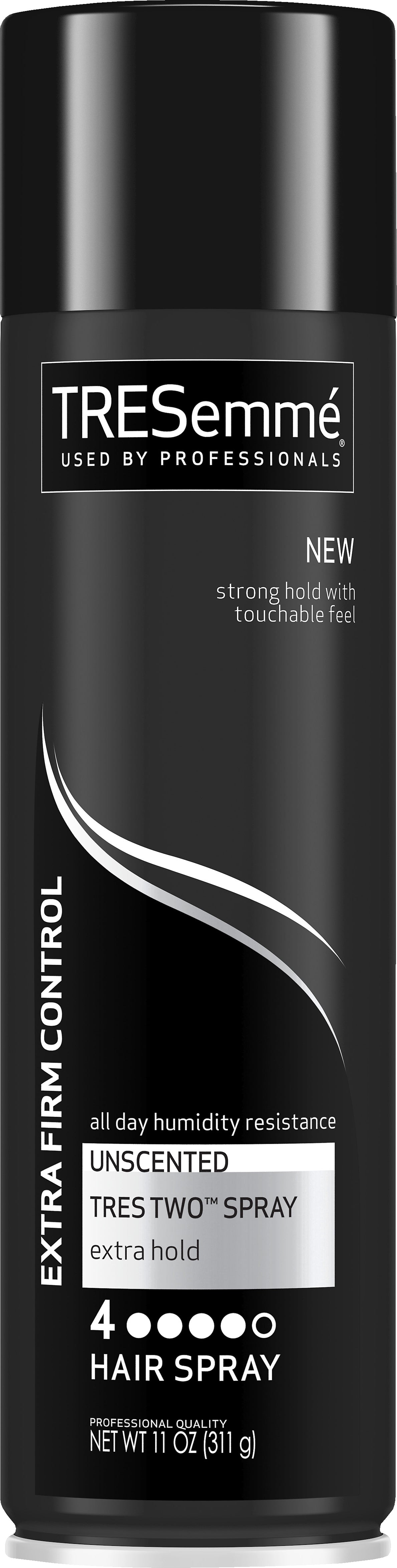 TRESemme Tres Two Extra Firm Control 4 Usncented Hair Spray 11 oz