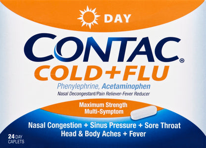 Contac Cold + Flu 24 ea