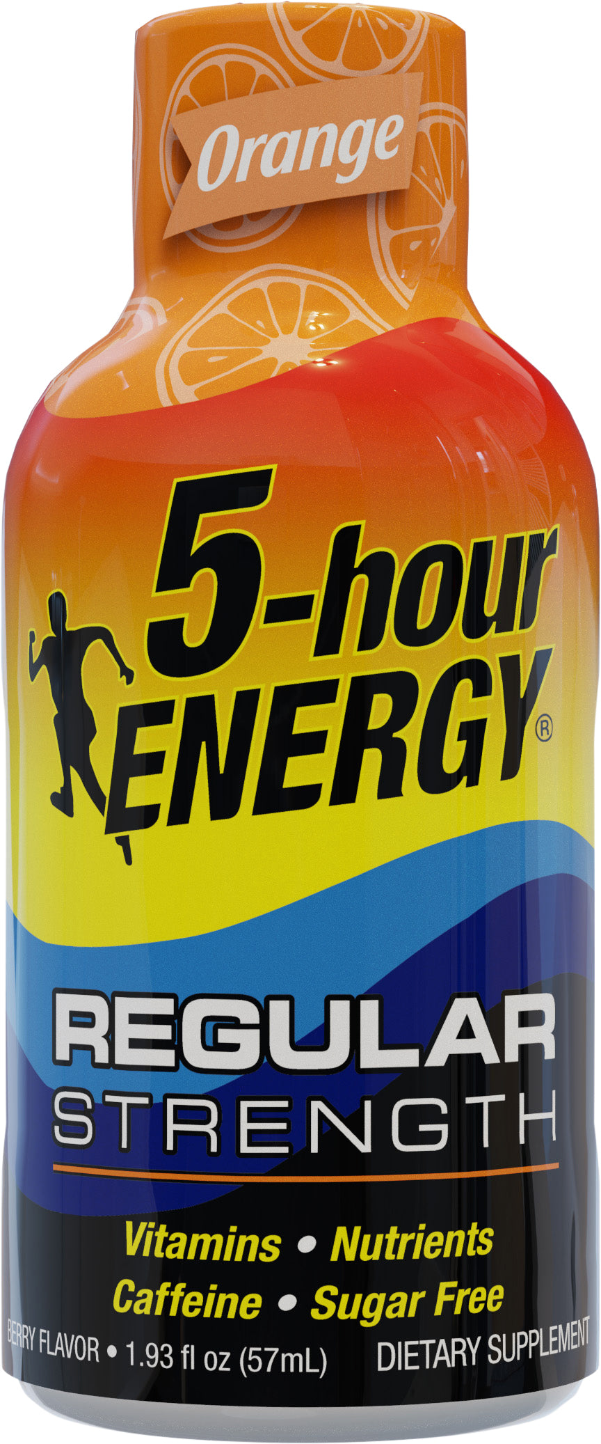 5-hour ENERGY® Shot, Regular Strength, Orange, 1.93 oz.