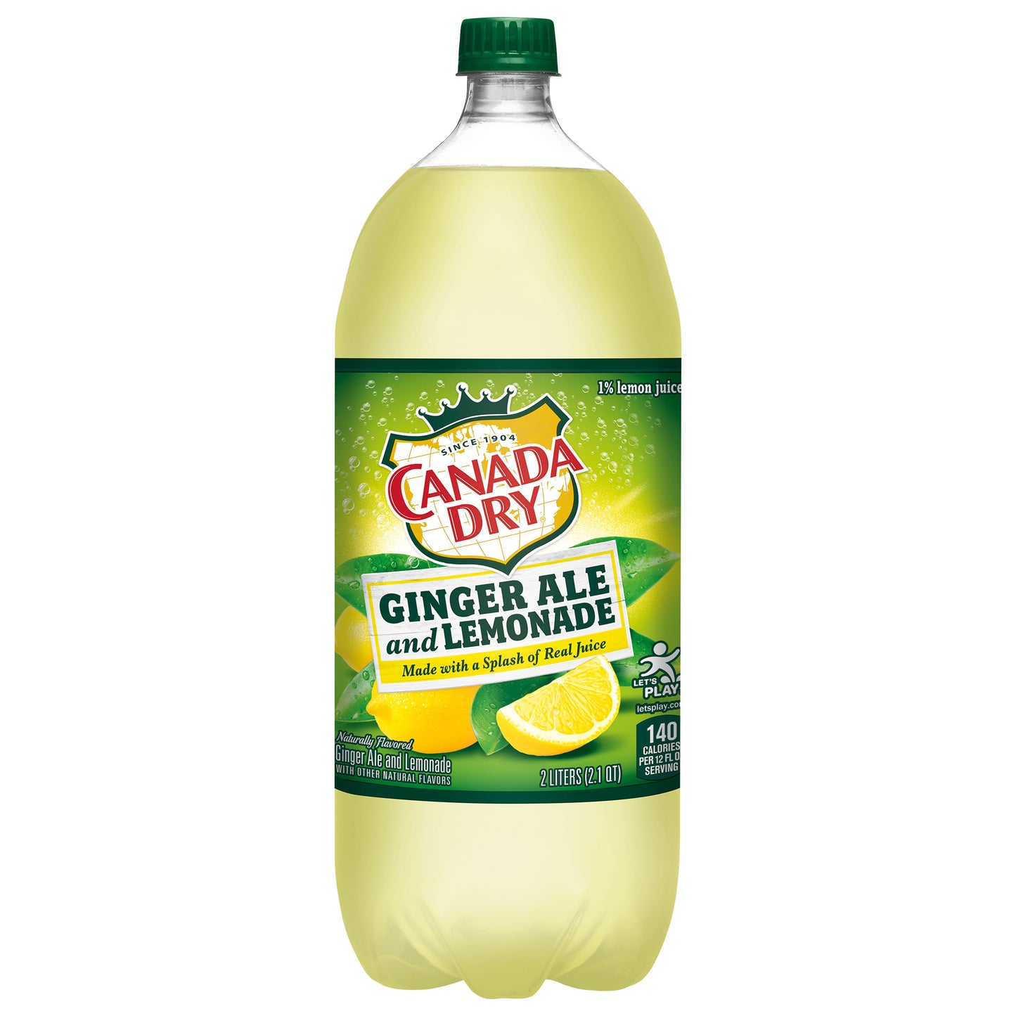 Canada Dry Ginger Ale and Lemonade Ginger Ale 2 lt