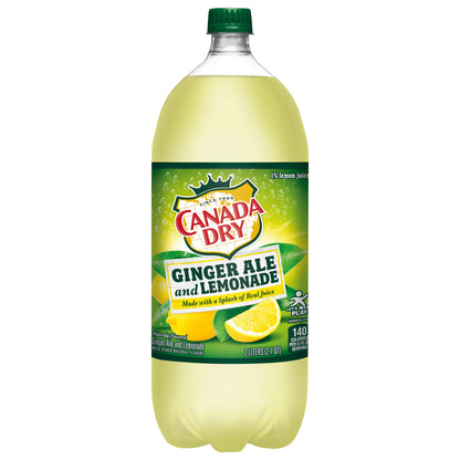 Canada Dry Ginger Ale and Lemonade Ginger Ale 2 lt