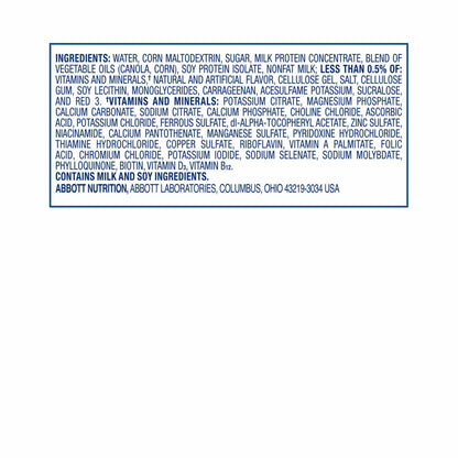 Ensure Original Nutrition Shake with 9 grams of protein, Meal Replacement Shakes, Strawberry, 8 fl o