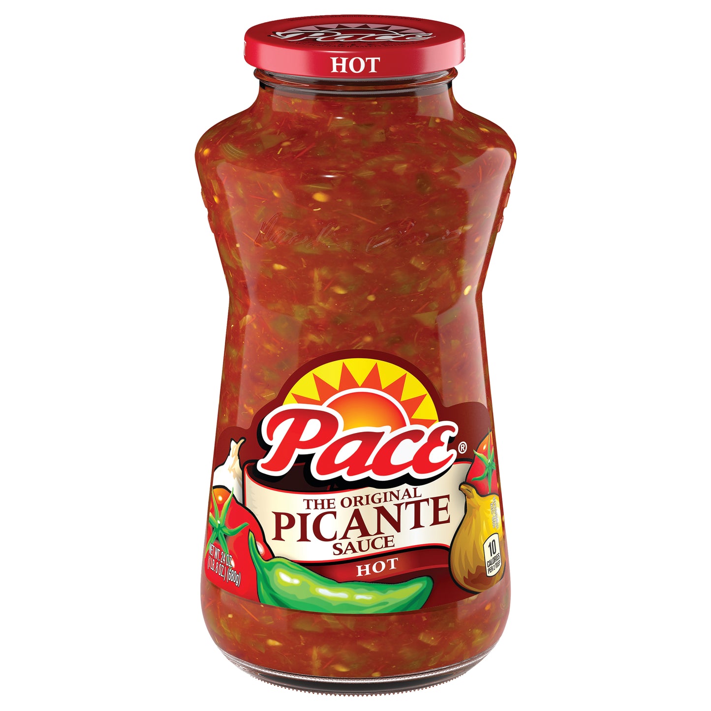 Pace The Original Hot Picante Sauce 24 oz Jar