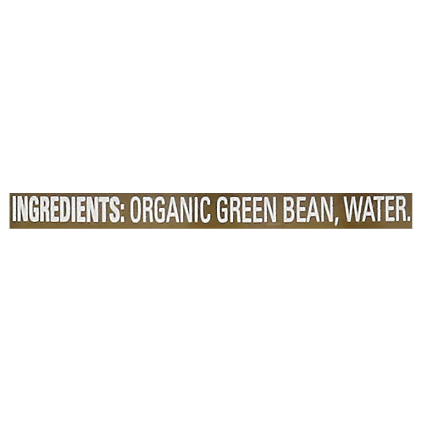 HappyBaby Organics Stage 1 Green Beans Baby Food 4 oz