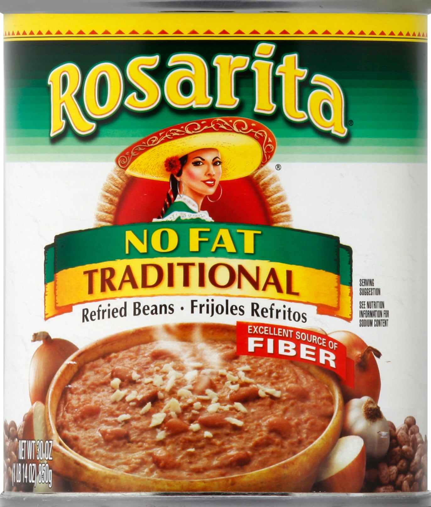 Rosarita Refried Beans 30 oz