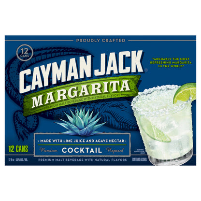 Cayman Jack 12 Pack Margarita Malt Beverage 12 ea