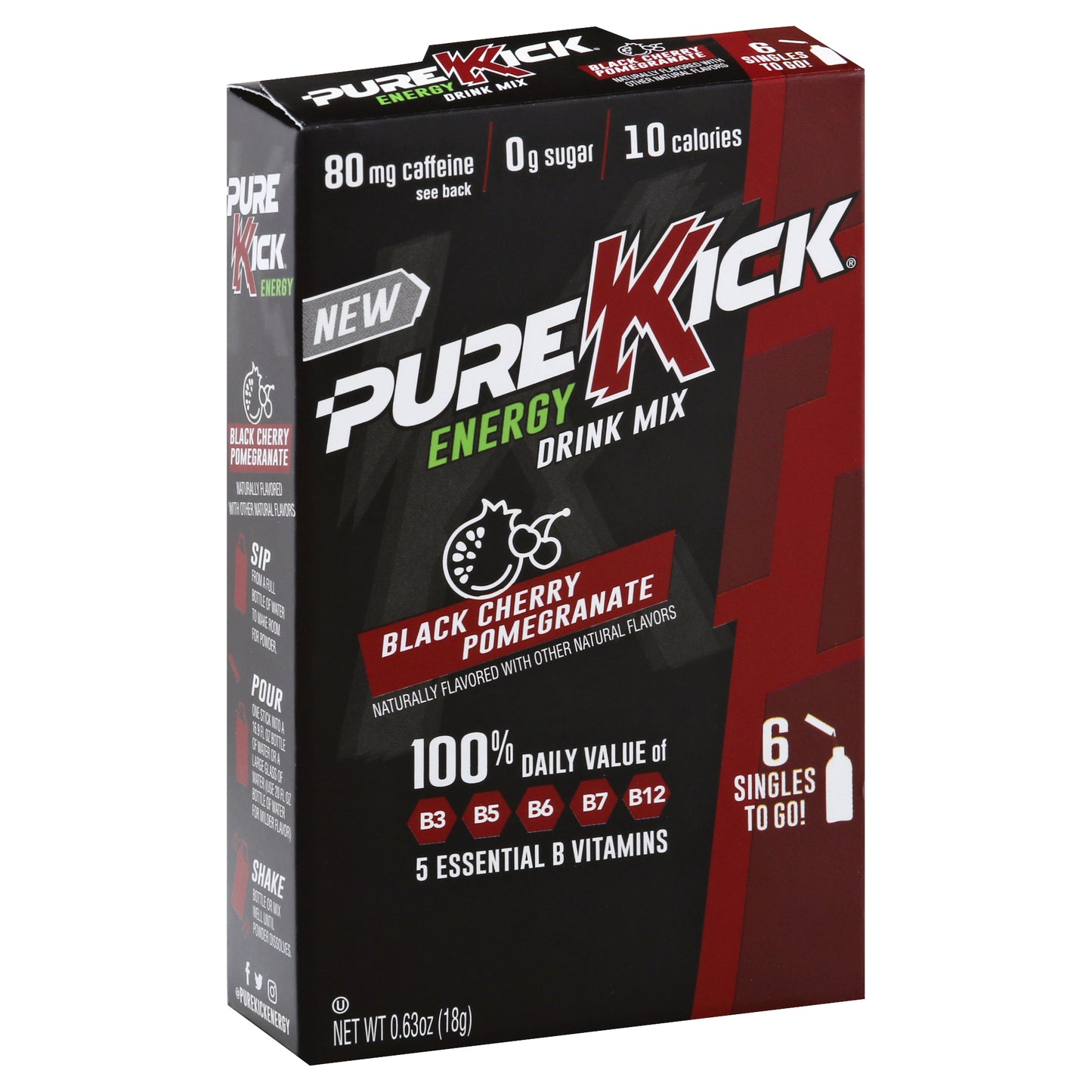 Pure Kick Drink Mix 0.63 oz