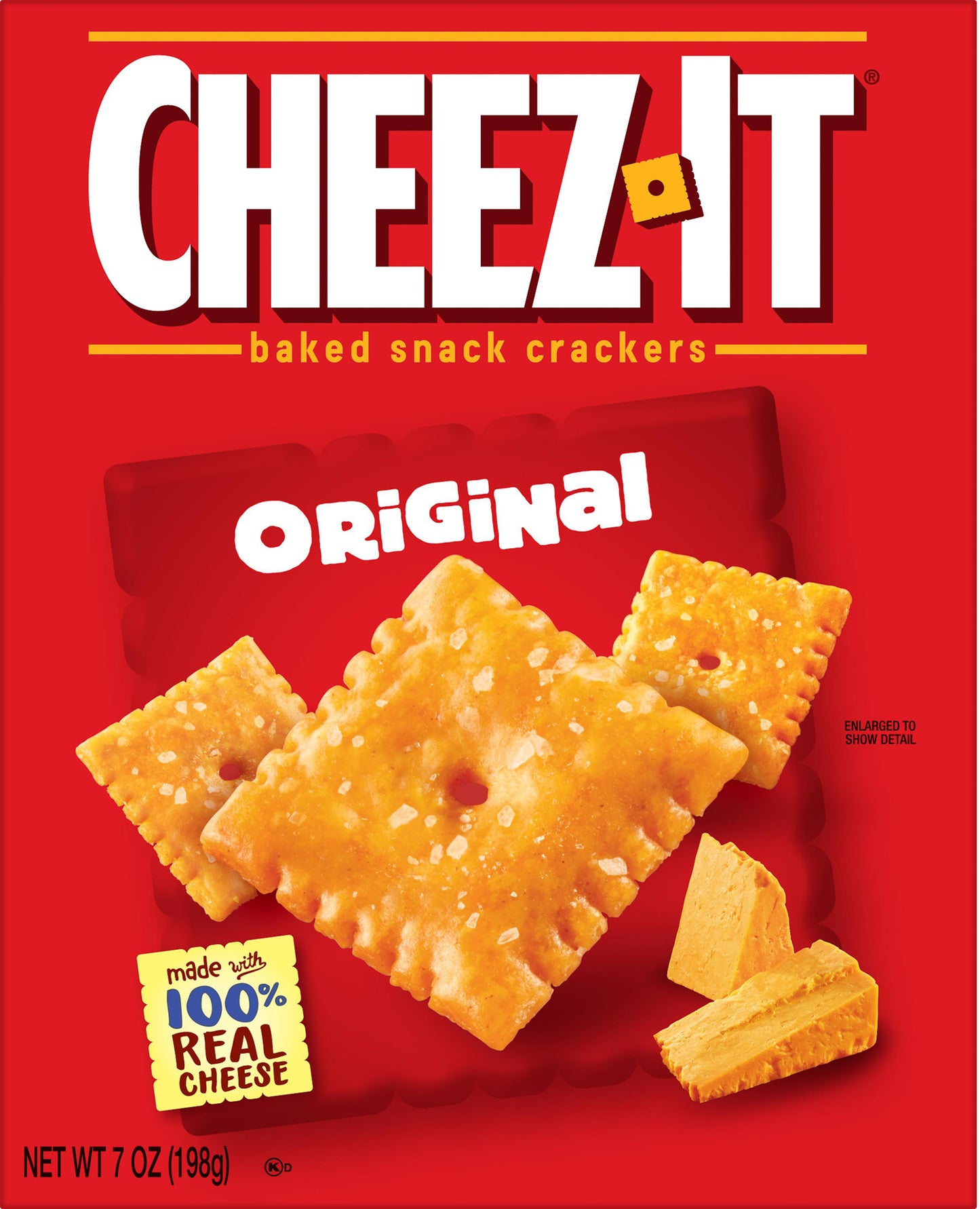 Cheez-It Original Baked Snack Crackers 7 oz