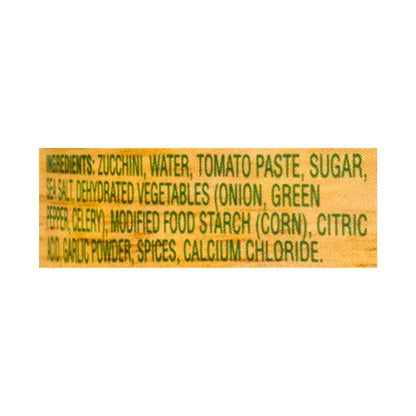 Del Monte Zucchini with Italian Style Tomato Sauce 14.5 oz