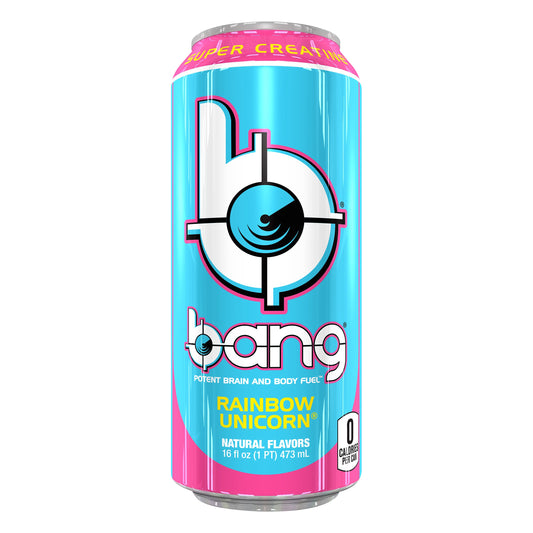 bang Rainbow Unicorn Energy Drink 16 oz