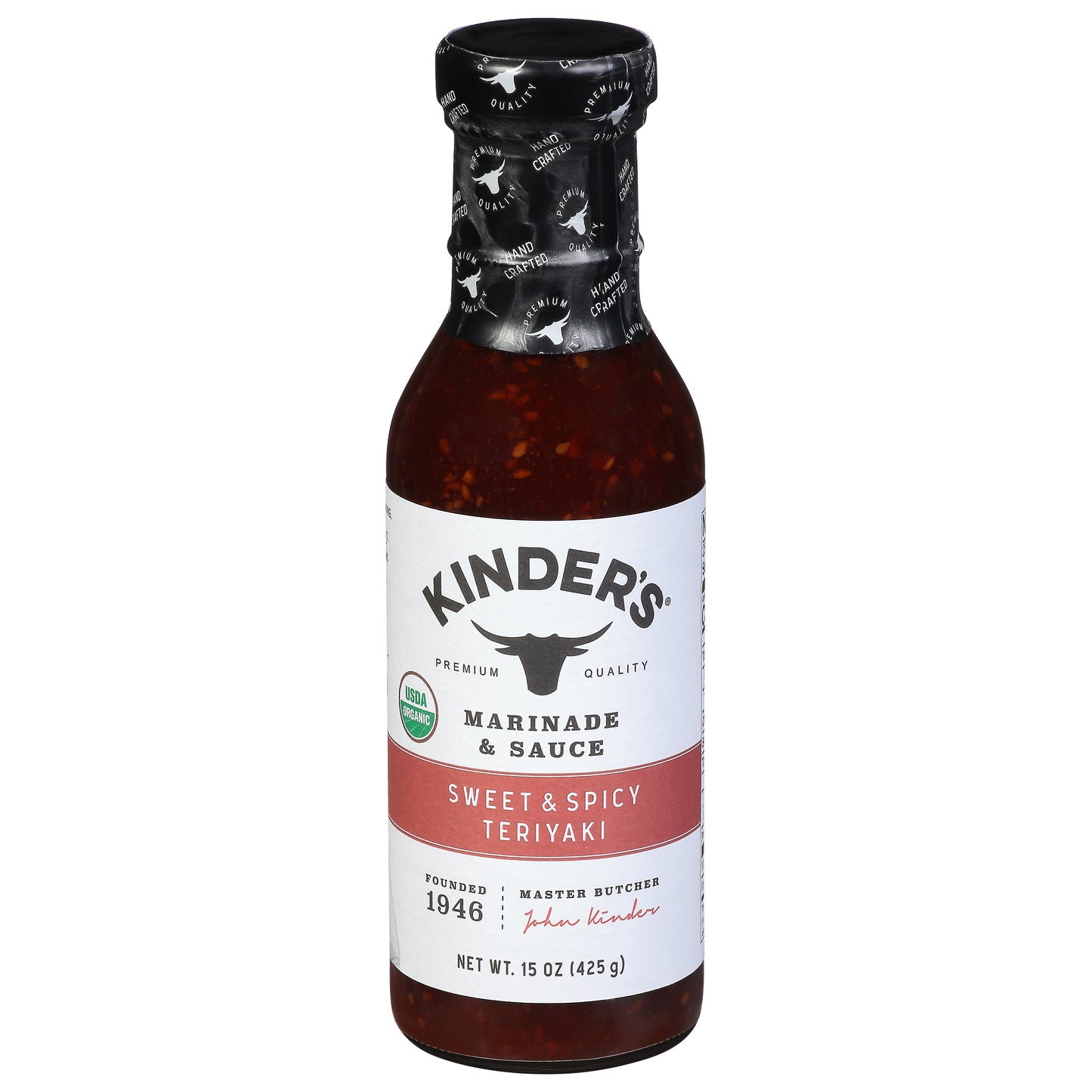 Kinder's Sweet & Spicy Teriyaki Marinade & Sauce 15 oz