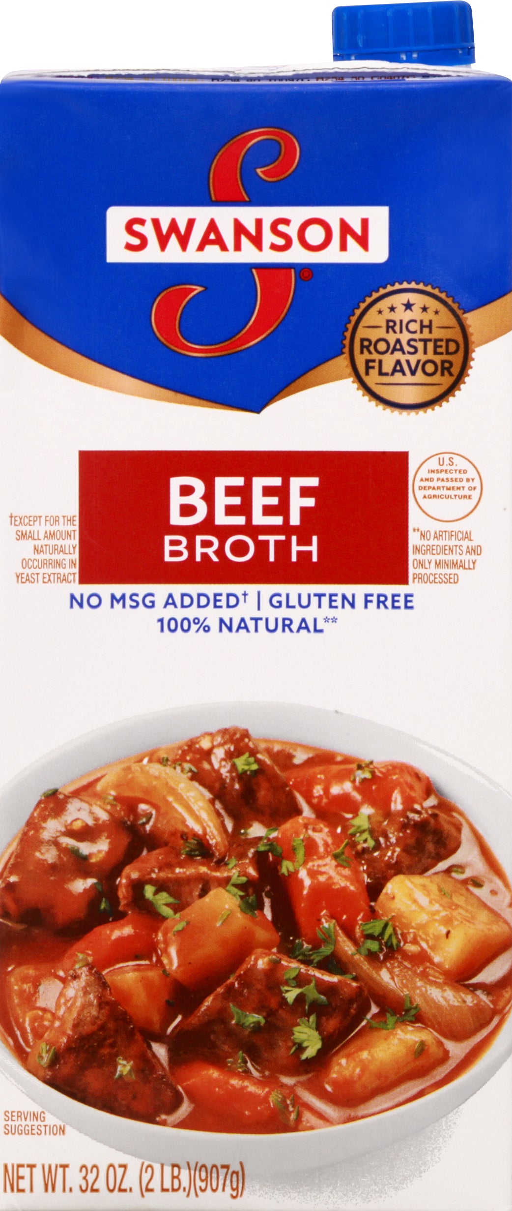 Swanson Beef Broth 32 oz