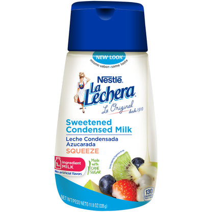 LA LECHERA Sweetened Condensed Milk 11.8 oz. Bottle (Squeeze bottle)