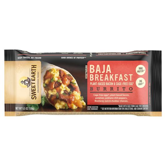 Sweet Earth Baja Breakfast Burrito Film 5.5 oz