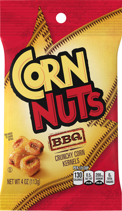 Corn Nuts BBQ Crunchy Corn Kernels, 4 oz Pack