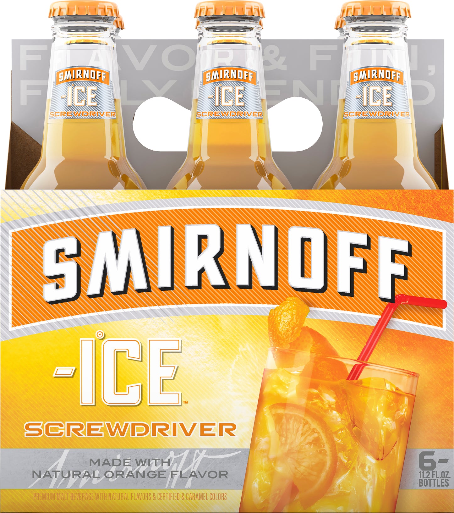 Smirnoff Ice Screwdriver Malt Beverage 6 ea