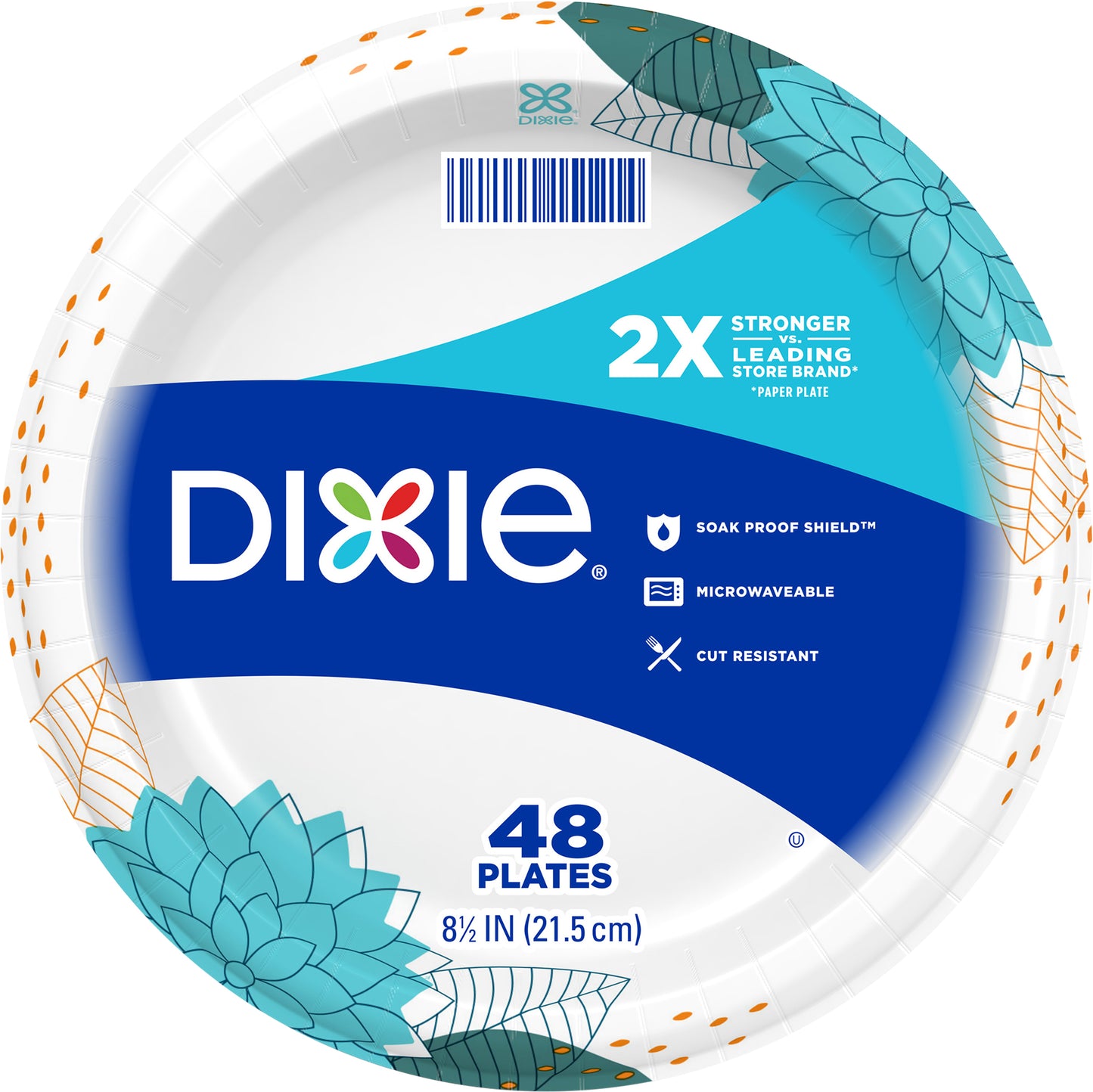 Dixie 8.5 Inch Plates 48 ea