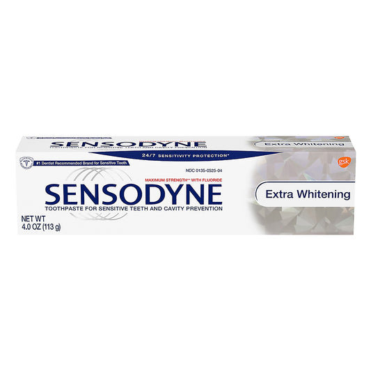 Sensodyne Extra Whitening Sensitive Teeth Whitening Toothpaste - 4 Ounces