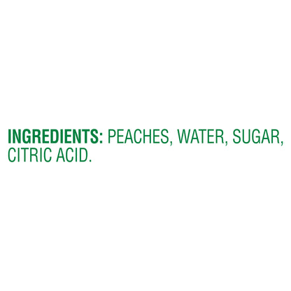 Del Monte Peach Halves 29 oz Can
