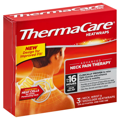 ThermaCare Heatwraps 3 ea