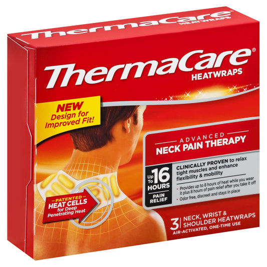 ThermaCare Heatwraps 3 ea