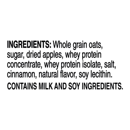 Quaker Protein Apples & Cinnamon Instant Oatmeal 6 ea