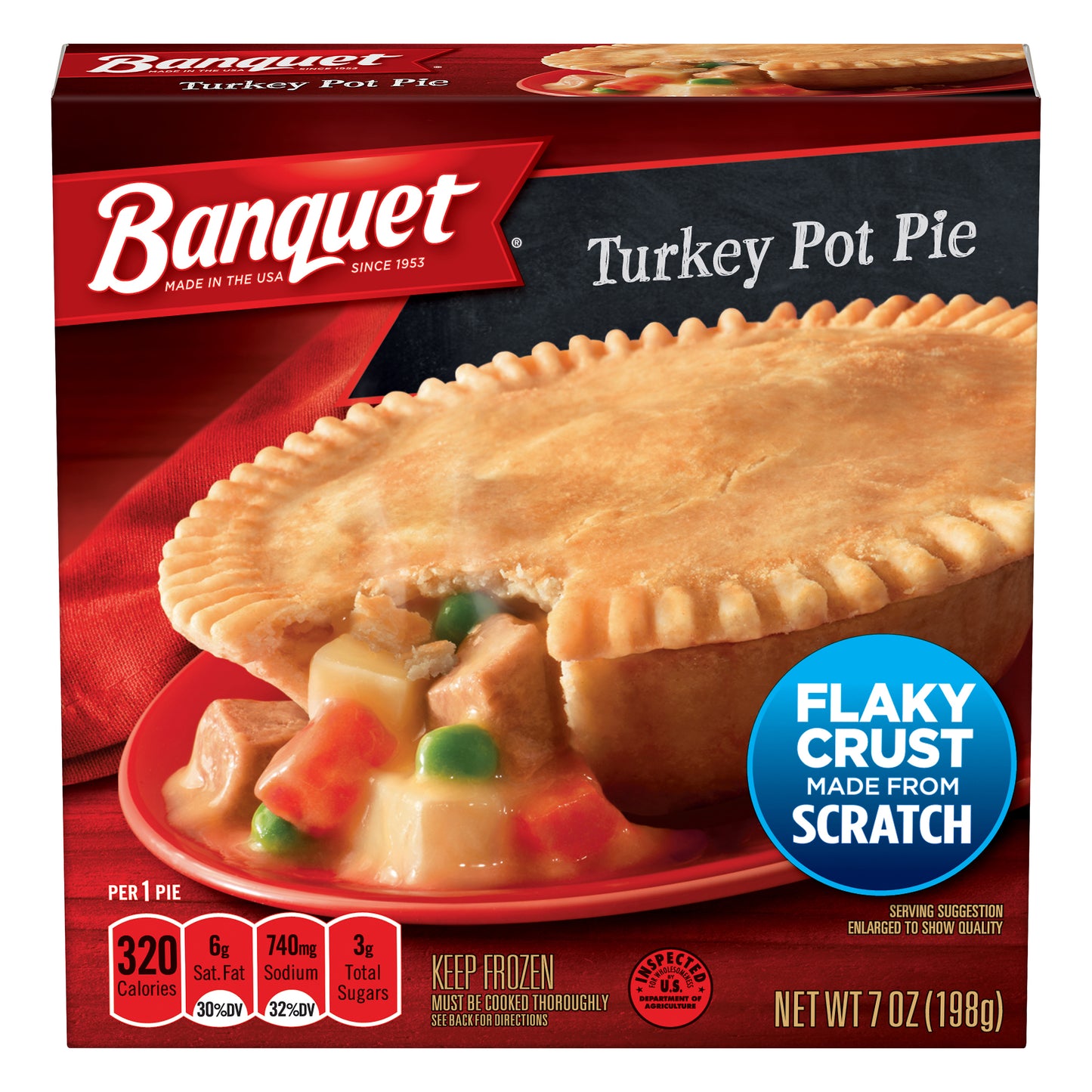 Banquet Turkey Pot Pie 7 oz