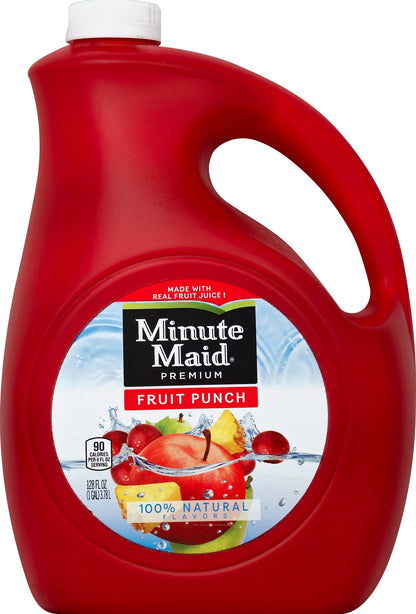Minute Maid Fruit Punch 128 oz