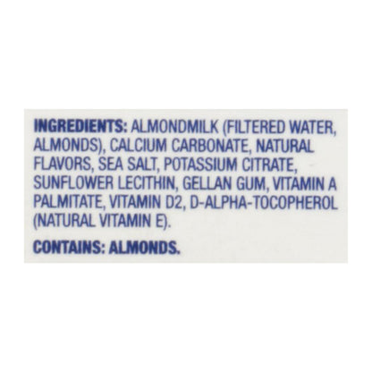 Almond Breeze Unsweetened Vanilla Almondmilk 0.5 gl