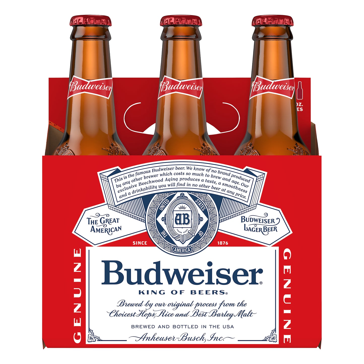 Budweiser Lager Beer 6 oz