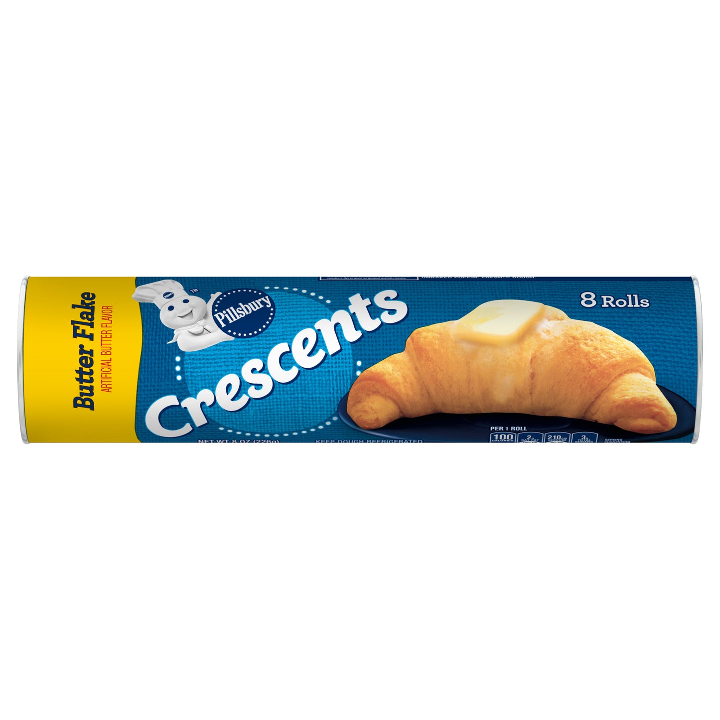 Pillsbury Butter Flake Crescents 8 ea