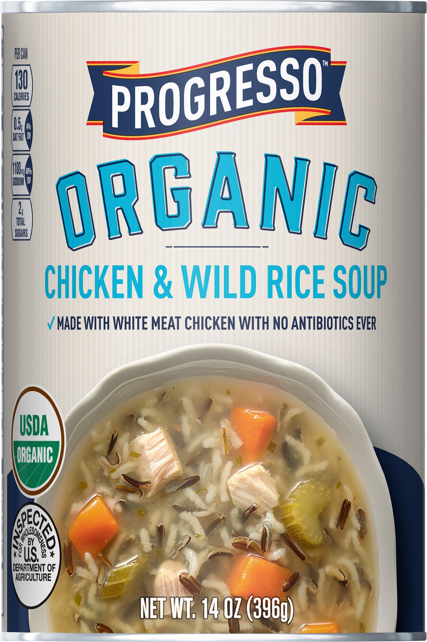 Progresso Organic, Chicken and Wild Rice Soup, 14 oz