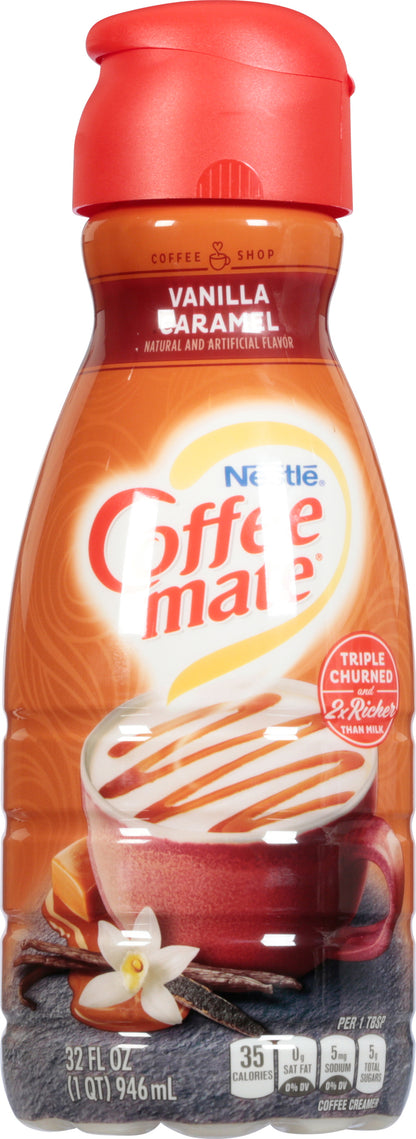 Coffee-Mate Vanilla Caramel Coffee Creamer 32 fl oz