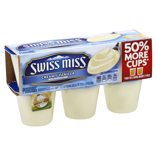 Swiss Miss Pudding 6 ea